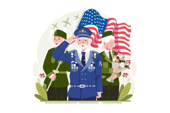 A Group of Veterans Illustration: Real-World Embroidery Review