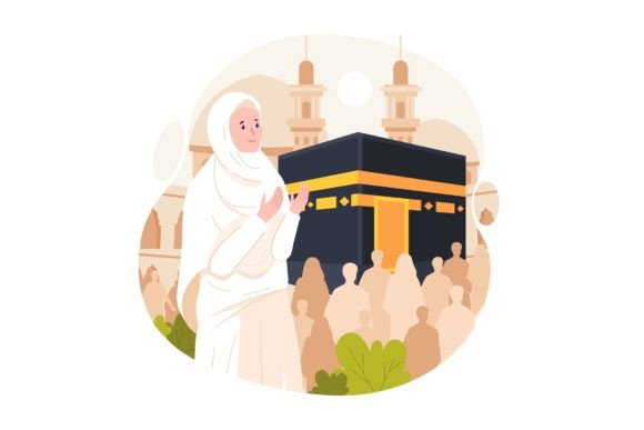Hajj Pilgrimage Illustration: Essential Graphics and Illustrations for Faith-Based Branding